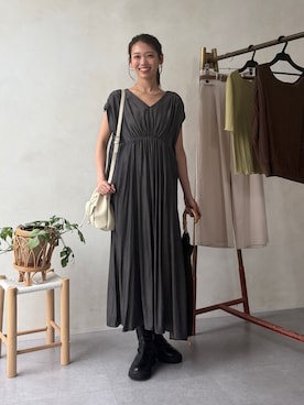 いたみかなこさん(レディース・161cm)の夏コーディネート