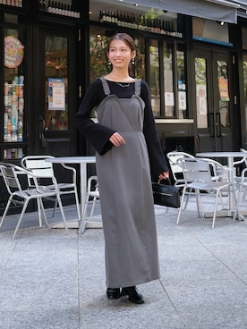 いたみかなこさん（骨格ウェーブ・レディース・161cm）の秋コーディネート