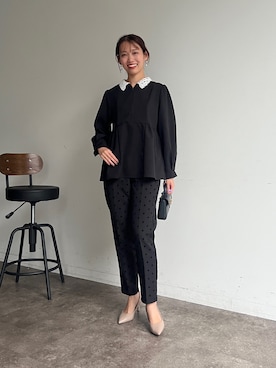 「アイテム（その他）」を使った、いたみかなこさん（レディース・161cm・30代）の秋コーディネート
