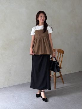 「アイテム（シューズ）」を使った、いたみかなこさん（レディース・161cm・30代）の秋コーディネート