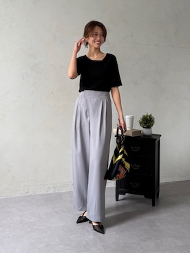 いたみかなこさん(レディース・161cm)の夏コーディネート