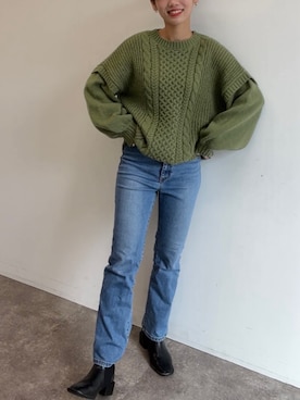 いたみかなこさん(レディース・161cm)の秋コーディネート