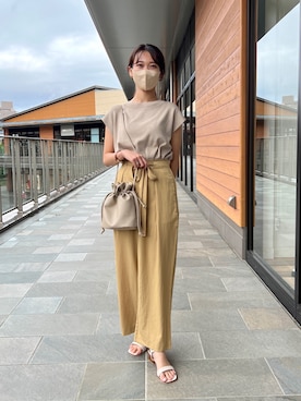 いたみかなこさん（レディース・161cm）の夏コーディネート