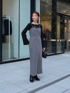 「アイテム（その他）」を使った、いたみかなこさん（レディース・161cm・30代）の秋コーディネート