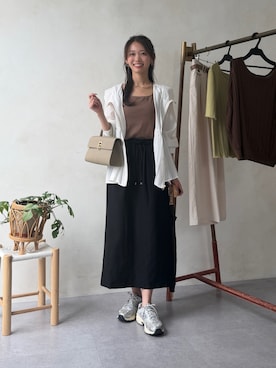 いたみかなこさん(レディース・161cm)の夏コーディネート