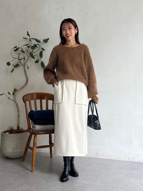 【大人気リバイバル】シャギーニット