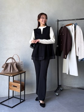 いたみかなこさん（レディース・161cm）の秋コーディネート