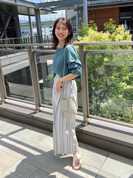 いたみかなこさん（レディース・161cm）の夏コーディネート