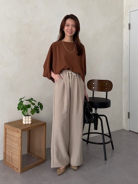いたみかなこさん（レディース・161cm）の春コーディネート