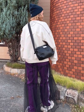 「classicalelf（クラシカルエルフ）のアイテム（スカート）」を使った、natsupooさん（レディース・167cm）の秋コーディネート