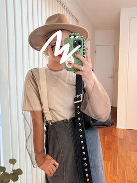 「COMMRE（コムル）のアイテム」を使った、natsupooさん（レディース・167cm）の秋コーディネート