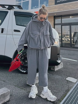 「S.F.C（エスエフシー）のアイテム」を使った、natsupooさん（レディース・167cm）の冬コーディネート