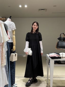 「mystic（ミスティック）のアイテム（シューズ）」を使った、kusuda yoshikoさん（レディース・163cm）の春コーディネート