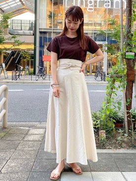 kusuda yoshikoさん（レディース・163cm）の夏コーディネート