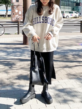 「ニット/セーター」｜kusuda yoshikoさん（レディース・163cm）の秋コーディネート