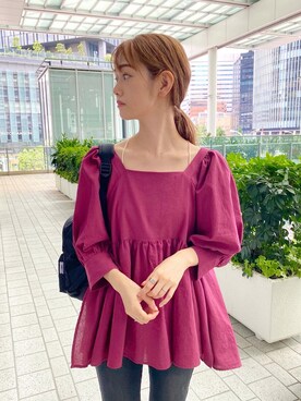 kusuda yoshikoさん(レディース・163cm)の夏コーディネート