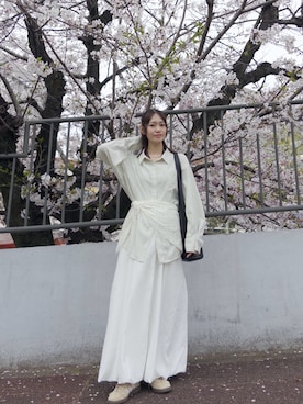 kusuda yoshikoさん(レディース・163cm)の春コーディネート