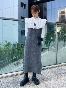 kusuda yoshikoさん(レディース・163cm)の秋コーディネート