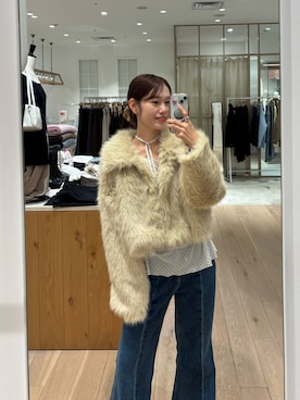 「mystic（ミスティック）のアイテム」を使った、kusuda yoshikoさん（レディース・163cm）の秋コーディネート