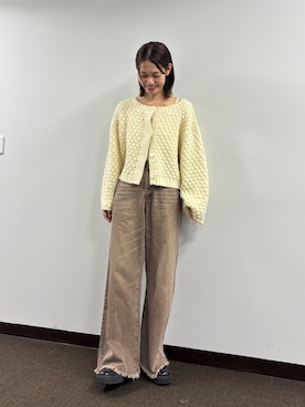 「mystic（ミスティック）のアイテム」を使った、kusuda yoshikoさん（レディース・163cm）の夏コーディネート