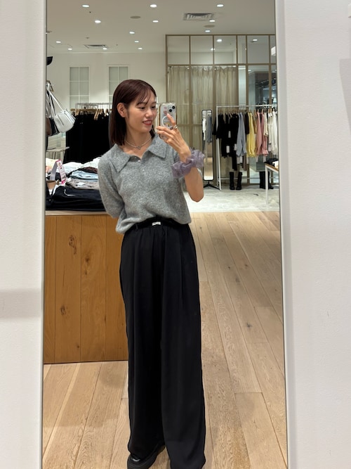 TOCCA 新作25初秋 半袖ニット Mサイズ MIST KNIT TOCCA 新作25初秋