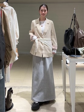 kusuda yoshikoさん（レディース・163cm）の春コーディネート