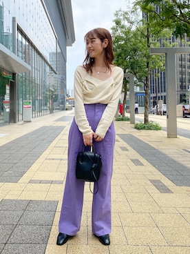 kusuda yoshikoさん(レディース・163cm)の秋コーディネート