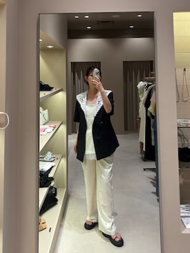 kusuda yoshikoさん（レディース・163cm）の夏コーディネート