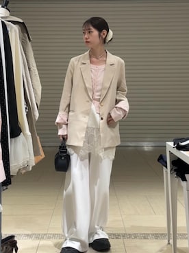 kusuda yoshikoさん（レディース・163cm）の春コーディネート