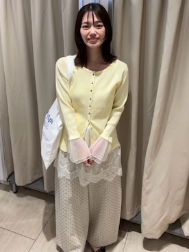 kusuda yoshikoさん（レディース・163cm）の春コーディネート