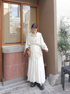 kusuda yoshikoさん（レディース・163cm）の春コーディネート