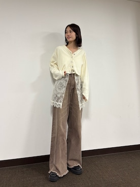 「韓国ファッション」｜kusuda yoshikoさん（レディース・163cm・30代）の秋コーディネート