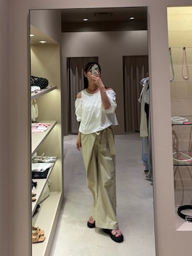 kusuda yoshikoさん（レディース・163cm）の夏コーディネート