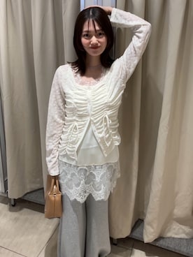 kusuda yoshikoさん（レディース・163cm）の春コーディネート