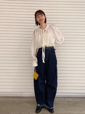 kusuda yoshikoさん(レディース・163cm)の春コーディネート