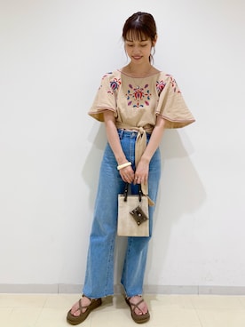 kusuda yoshikoさん(レディース・163cm)の夏コーディネート