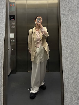 kusuda yoshikoさん（レディース・163cm）の春コーディネート