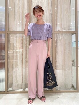 kusuda yoshikoさん（レディース・163cm）の夏コーディネート