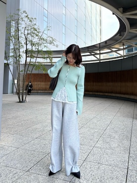 「アイテム（パンプス）」を使った、kusuda yoshikoさん（レディース・163cm・30代）の冬コーディネート