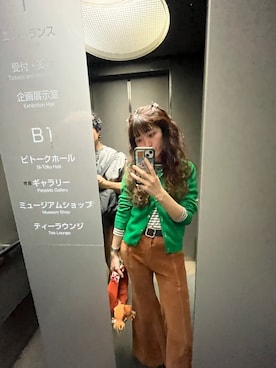 「PAMEO POSE（パメオポーズ）のアイテム」を使った、らいだーさん（レディース・157cm）の夏コーディネート