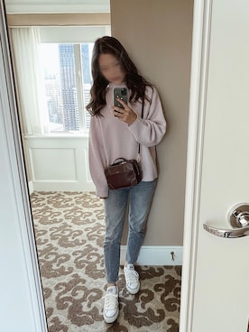 「HAZZYS（ ヘジス）のアイテム」を使った、yumiさん（レディース・163cm）の秋コーディネート