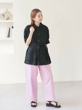 hazuさん（レディース・156cm）の春コーディネート