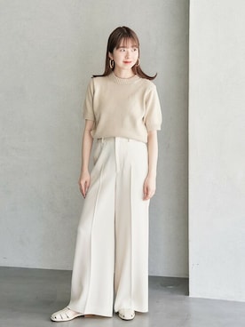 「PASCUCCI（パスクッチ）のアイテム」を使った、hazuさん（レディース・156cm）の春コーディネート