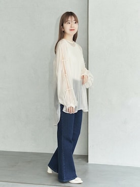 hazuさん(レディース・156cm)の夏コーディネート