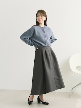 「アイテム（パンプス）」を使った、hazuさん（レディース・156cm）の秋コーディネート