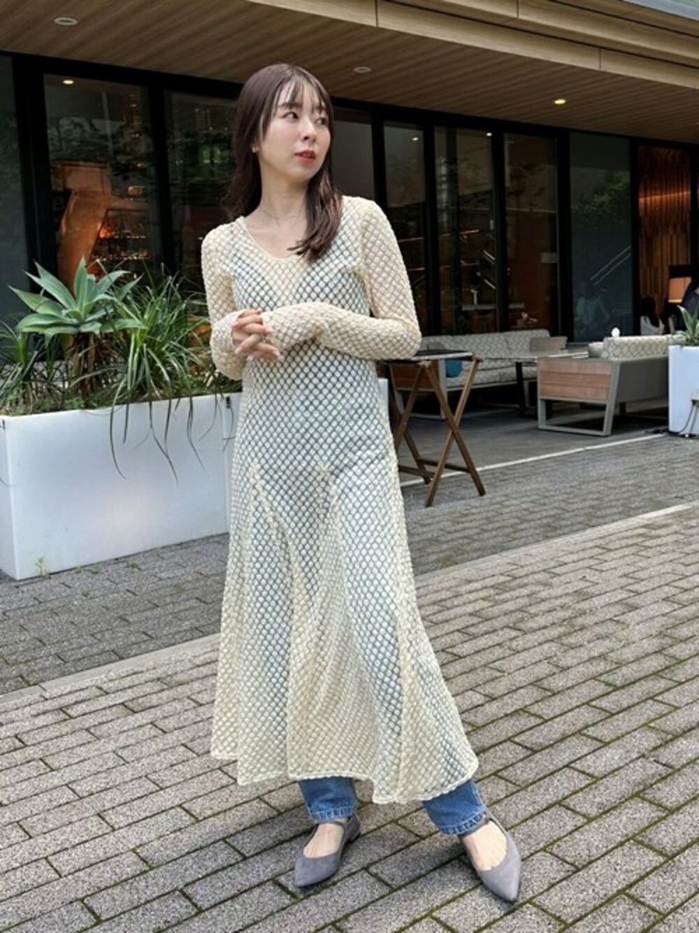 LE TALON（ルタロン）の「ポインテッドワンストラップフラット