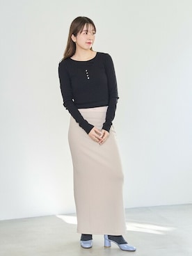 hazuさん（レディース・156cm）の冬コーディネート