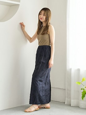 「NICOLAS LAINAS」｜hazuさん（レディース・156cm）の春コーディネート