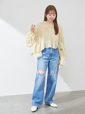 hazuさん（レディース・156cm）の夏コーディネート