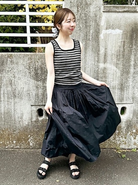 hazuさん（レディース・156cm）の夏コーディネート